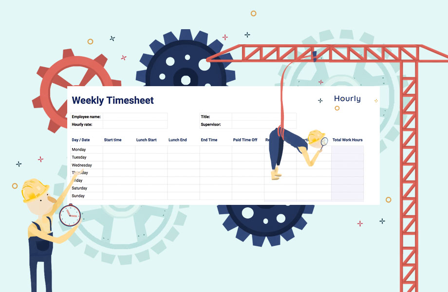 📅 Free Paper Timesheet Templates and Printable Timecards Hourly, Inc.